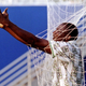The iconic photo of Rashidi Yekini celebrating after scoring Nigeria’s first ever World Cup goal in 1994